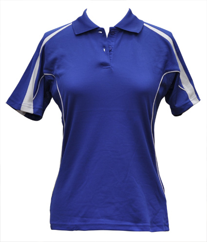 royal white Legend Polo shirt Ladies